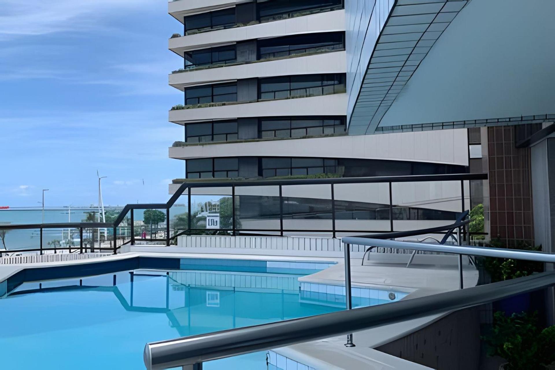 Hosts Br - Flat Frente Mar Na Beira Mar Apartment Fortaleza  Luaran gambar