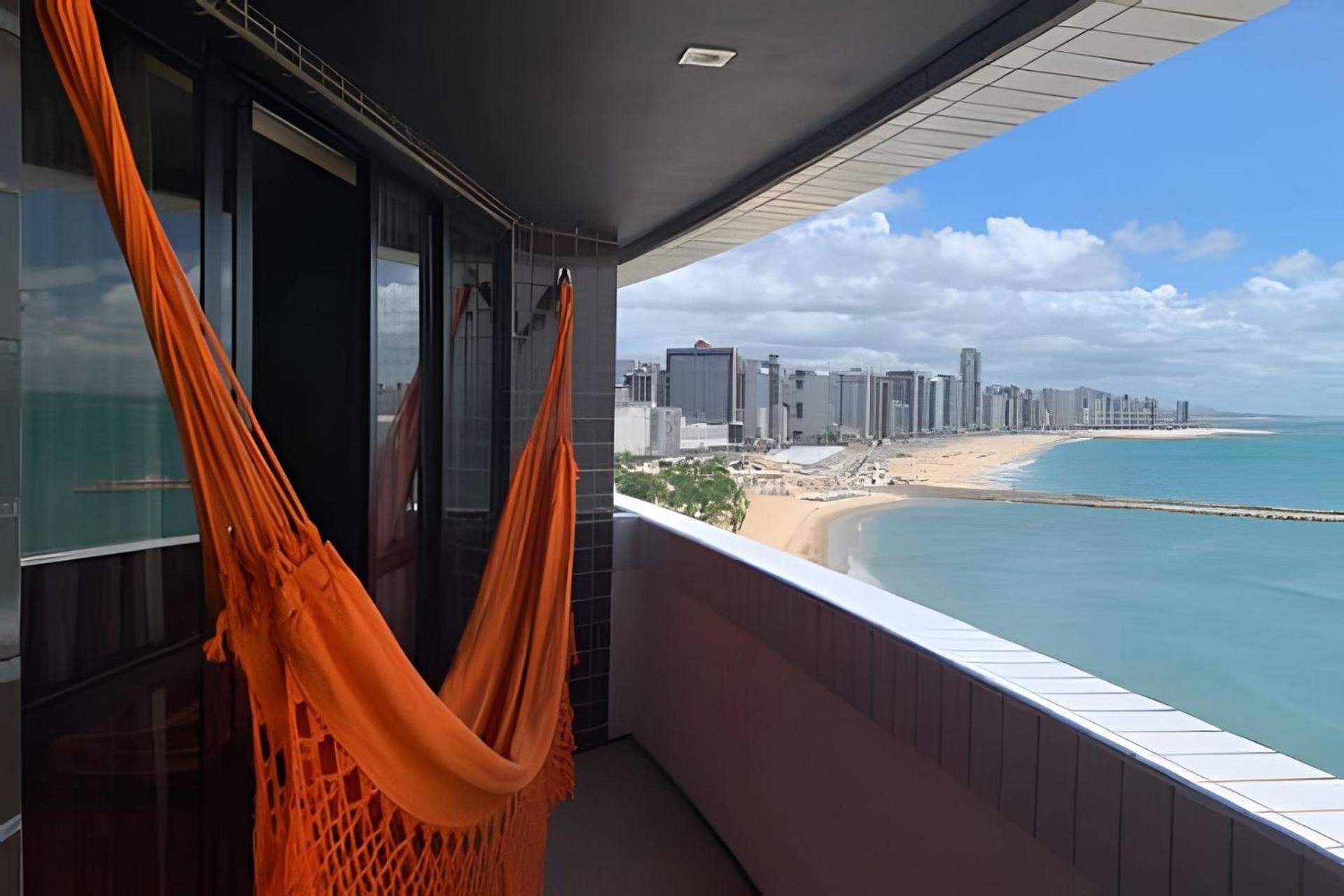 Hosts Br - Flat Frente Mar Na Beira Mar Apartment Fortaleza  Luaran gambar